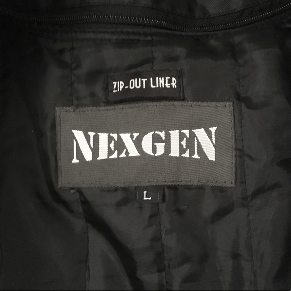 Kids Boys NEXGEN Winter Jacket Black Large Puffer - Picture 6 of 8